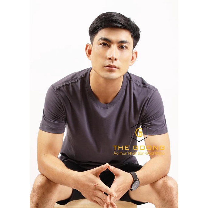 Áo Phông Trơn Nam TheGoong Cổ Tròn, Áo Thun Trơn Basic Cotton Cao Cấp Hàng Hiệu Không Cổ Thoáng Mát Tay Ngắn Màu Oliu | BigBuy360 - bigbuy360.vn