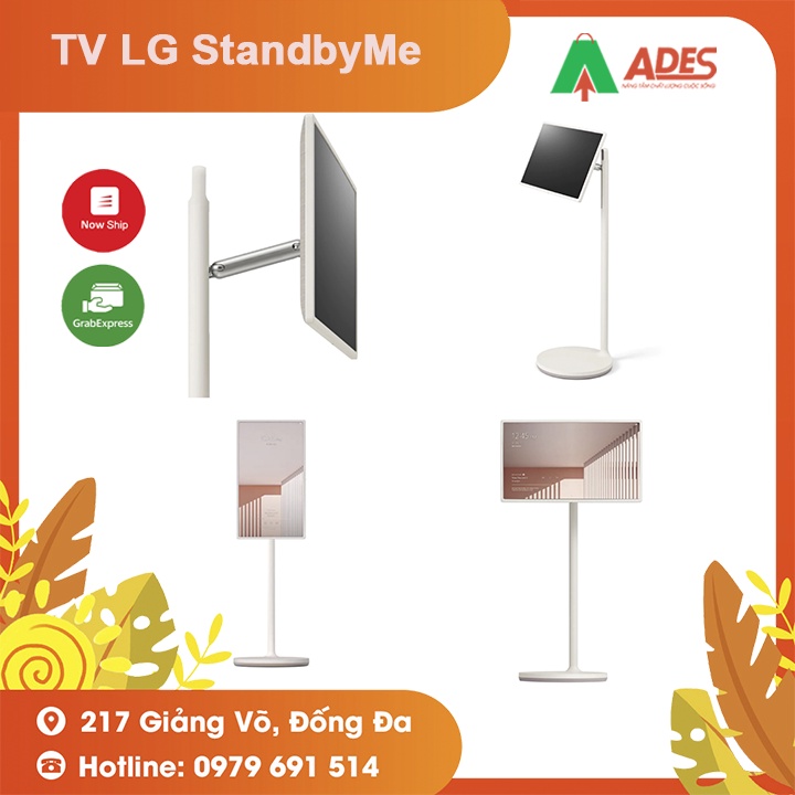 Tivi di động cảm ứng LG StanbyMe - TV không dây, di chuyển linh hoạt - Bảo hành chính hãng - Mới 2022 - MADE IN KOREA