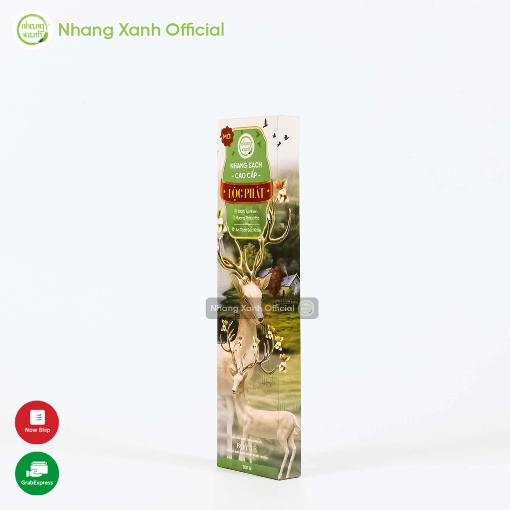 [MỚI] Nhang Xanh Thảo Mộc Lộc Phát Hộp 200g - 🌳🌳 Hương thơm dịu nhẹ, tự nhiên 🌿🌱