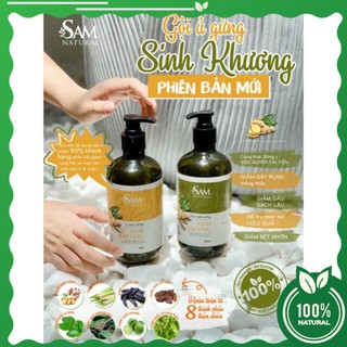 [Chính Hãng] Mới Cặp Gội Ủ Gừng Sinh Khương Sam Natural
