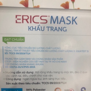 Khẩu trang vải kháng khuẩn ,TÁI SỬ DỤNG 30 lần sau giặt,