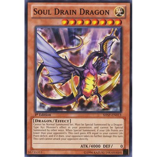 Bài Yugioh - Soul Drain Dragon