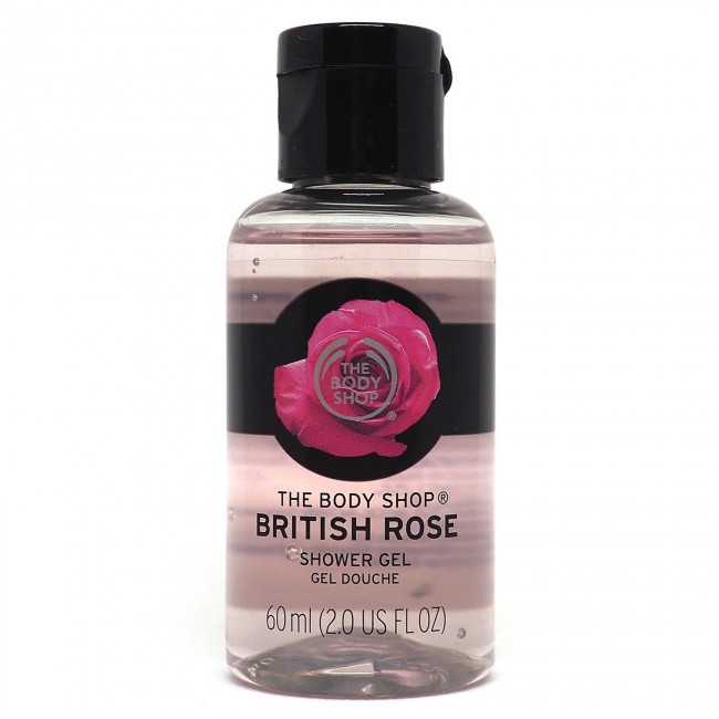 Sữa tắm dạng Gel The Body Shop British Rose Shower Gel 60ml