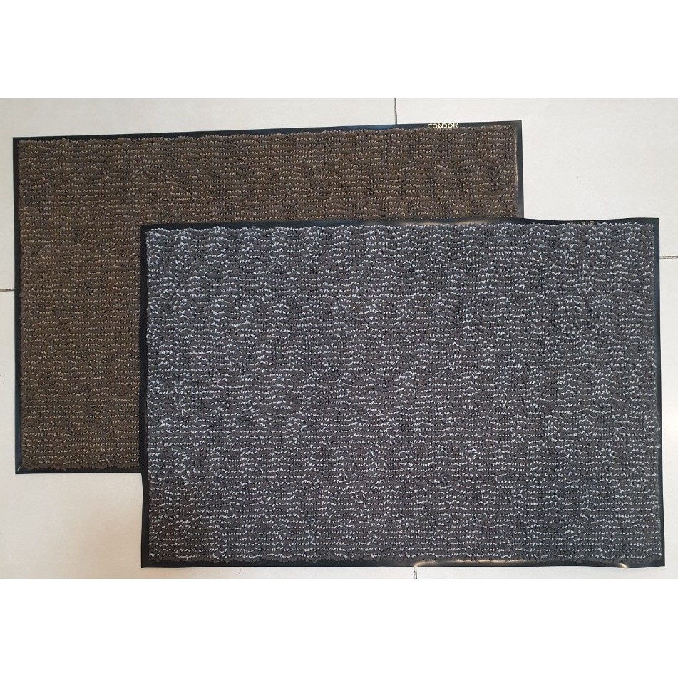 Thảm Welcome DÀY ĐẾ CAO SU SIÊU THẤM HÚT 45X60CM-nhãn vàng CONDOR MADE IN JAPAN