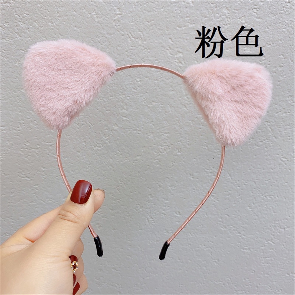 Băng Đô Cài Tóc Gắn Tai Mèo Dễ Thương