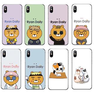 Ốp điện thoại TPU in hình gấu hoạt hình dành cho compatible for iphone X 8 7 6 6S Plus 5 5S SE