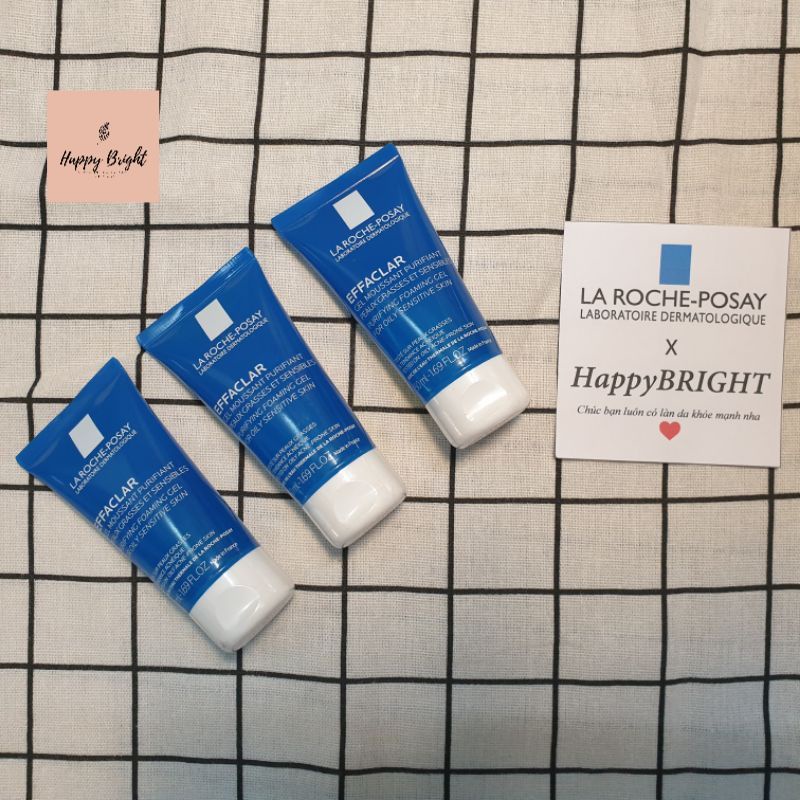 Sữa Rửa Mặt Dạng Gel Dành Cho Da Dầu Nhạy Cảm Effaclar Gel Moussant Purifiant La Roche Posay size bé | BigBuy360 - bigbuy360.vn