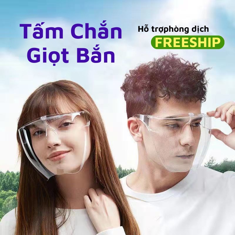 Tấm Chắn Giọt Bắn,Phòng Dịch Chống Bụi, Chắn Gió Nhựa Cứng Trong Suốt SIXTEEN