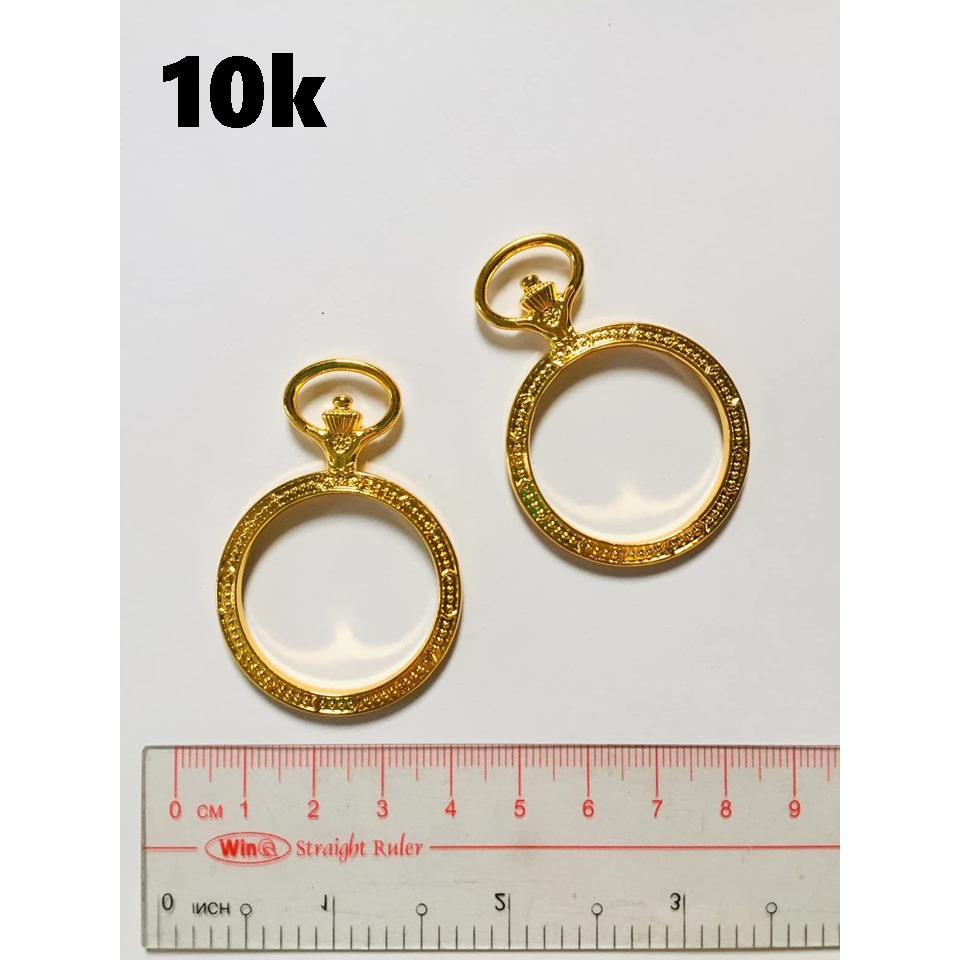 Charm làm resin hình tròn