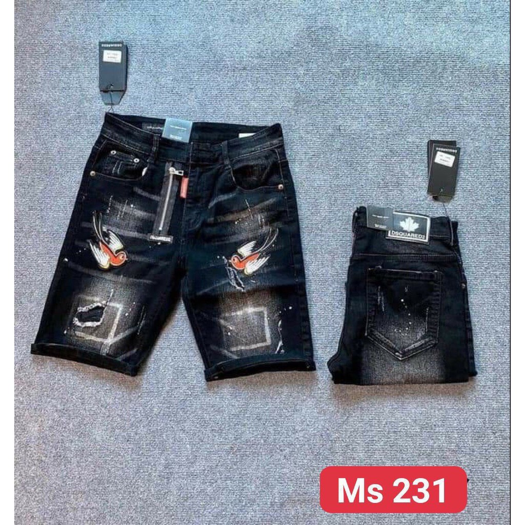 Quần Short Jean Nam ❤️FREESHIP❤️Quần Đùi Nam Chất Bò co giãn cao cấp họa tiết độc đáo DT.SHOP89 | BigBuy360 - bigbuy360.vn