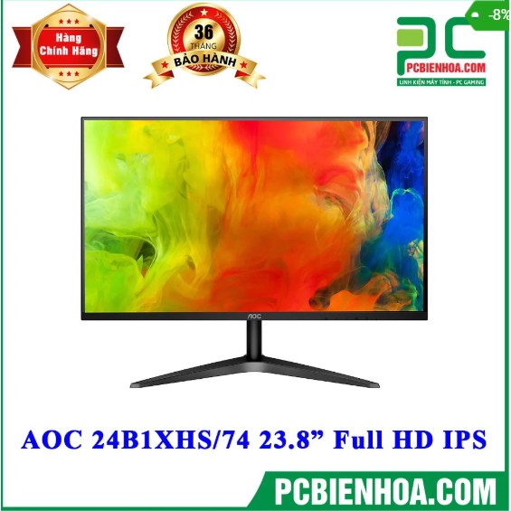 [Mã ELMS05 giảm 5% đơn 300k]Màn hình AOC 24B1XHS 23.8Inch IPS