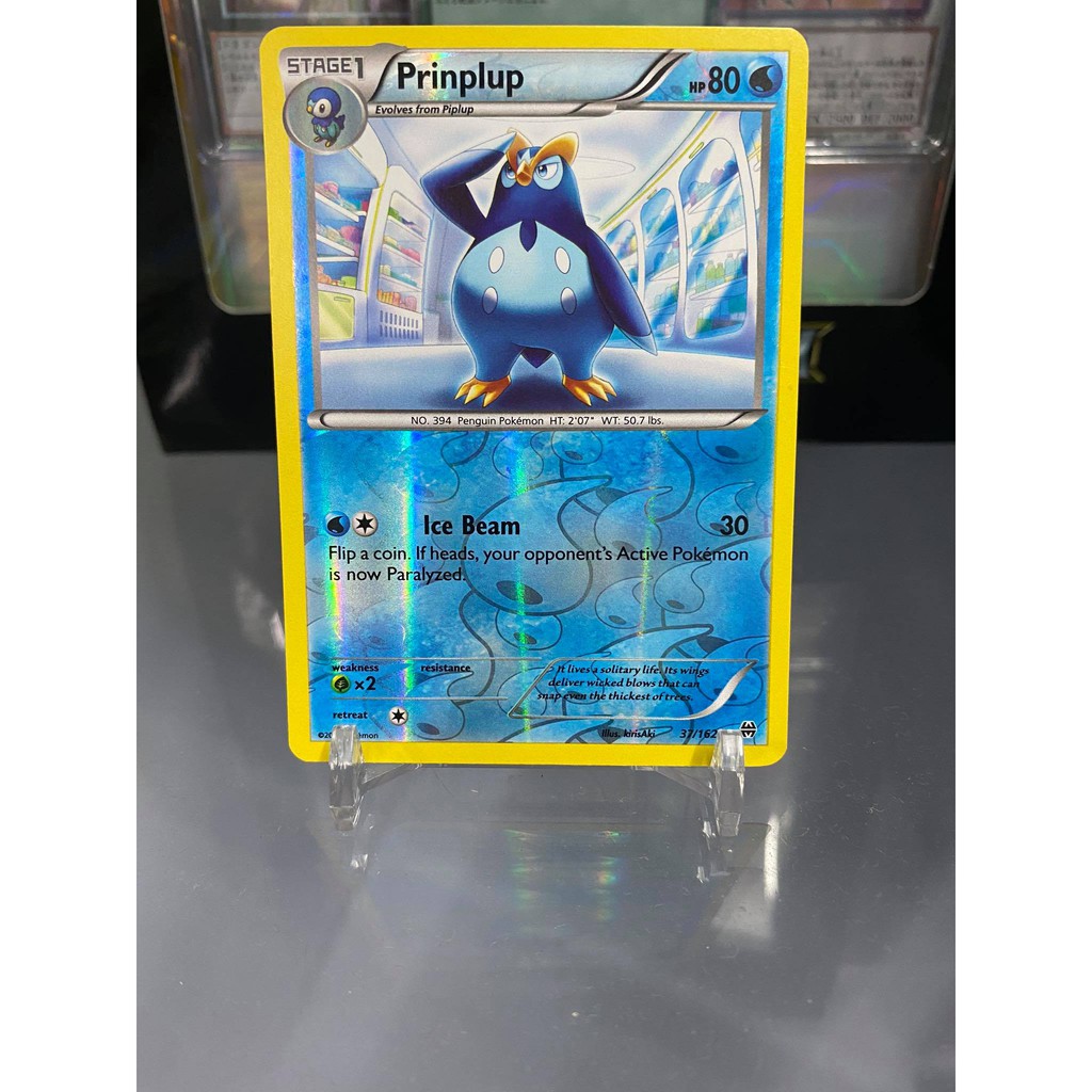 [ Dưa Hấu Yugioh ] Lá bài thẻ bài Pokemon Prinplup