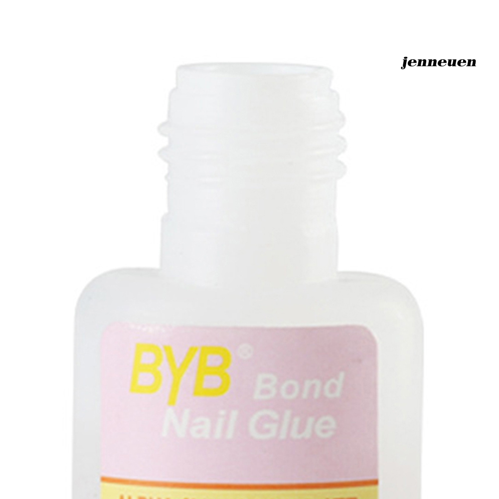 [Hàng mới về] Keo Dán Móng Tay Giả Trong Suốt 10g Kèm Cọ Tiện Dụng