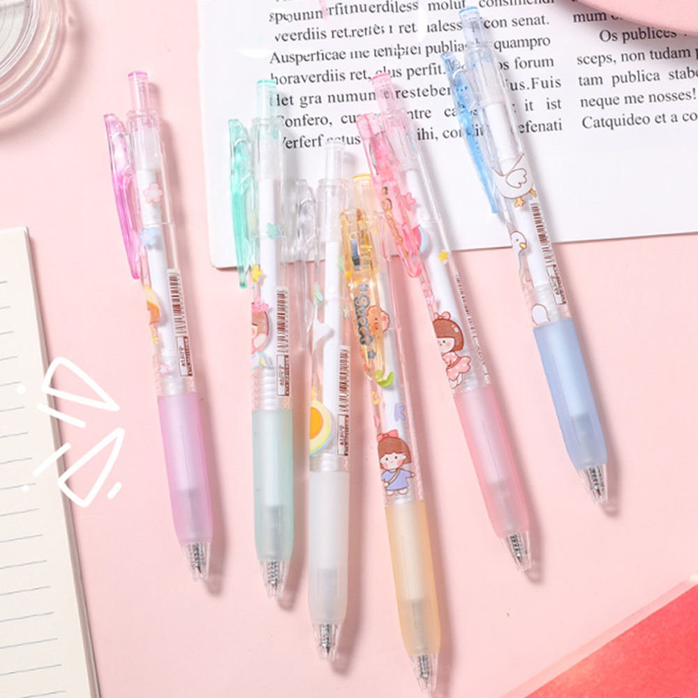 Bút bi thiết kế họa tiết hoạt hình dễ thương