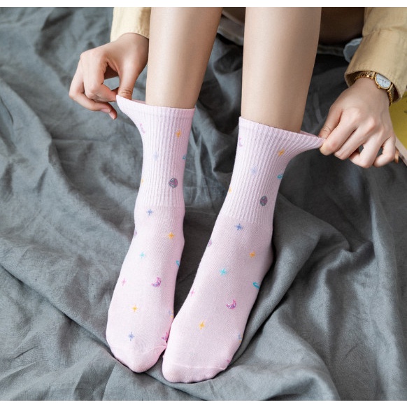 Vớ Tất cổ cao Unisex phong cách thể thao, trẻ trung và năng động