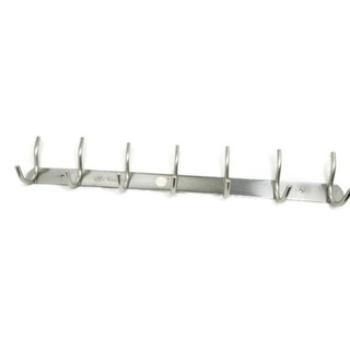 MẮC TREO QUẦN ÁO INOX KÉP 7 MÓC(COMBO 10 CÁI)