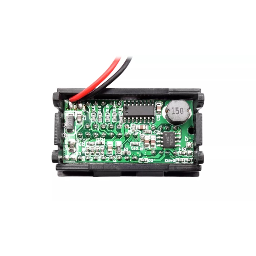 Vôn kế điện tử Ắc quy axit-chì 12-24VDC có 2 cổng USB