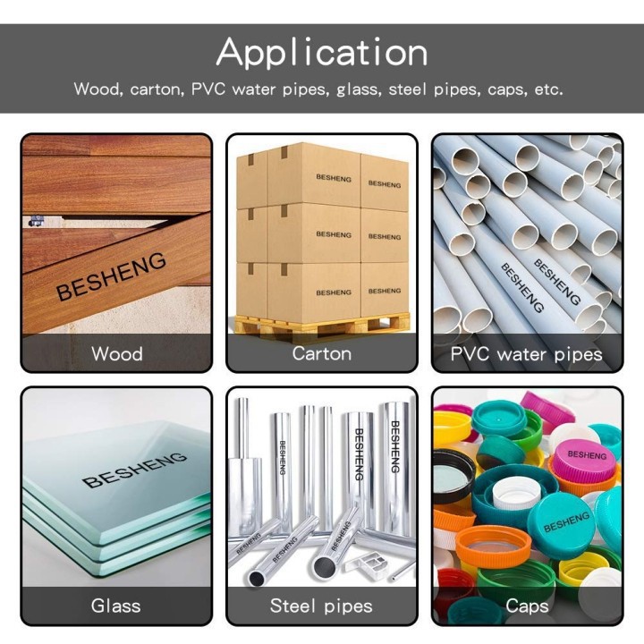 Máy in phun cầm tay in ấn đa năng QR code, logo LCD Printing USB có hộp mực - 195-2020 | BigBuy360 - bigbuy360.vn