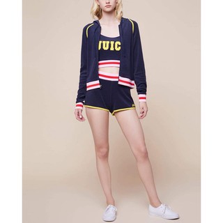 (SIZE 6US) ÁO KHOÁC THUN DÀI TAY JUICY COUTURE CHÍNH HÃNG(NAVY) (A96THC)