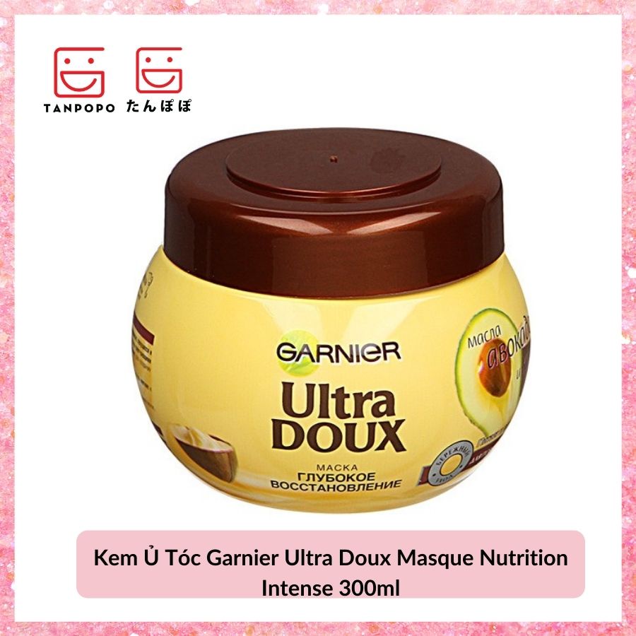 [Chính hãng] Kem Ủ Tóc Garnier Ultra Doux Masque Nutrition Intense 300ml