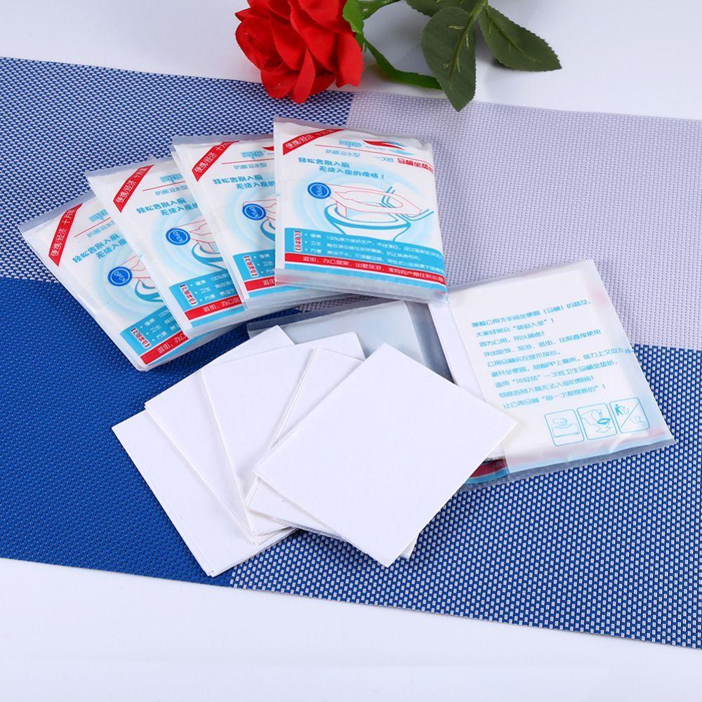 Bộ 2 / 20 Miếng Lót Bồn Cầu Dùng Một Lần Tiện Dụng