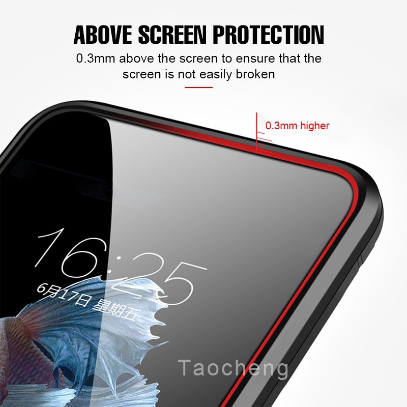 Ốp điện thoại kiểu áo giáp có nhẫn đỡ từ tính cho OnePlus 8 7 7T Pro 6T 8Pro 7TPro 7Pro