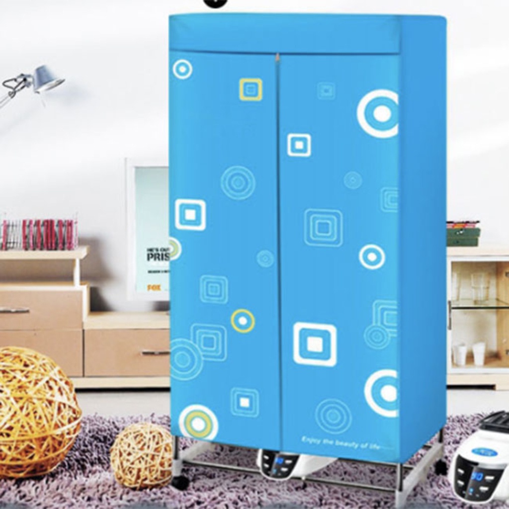 Máy sấy quần áo tủ sấy quần áo công suất 1300W sấy quần áo nhanh trọng lượng sấy tới 15kg
