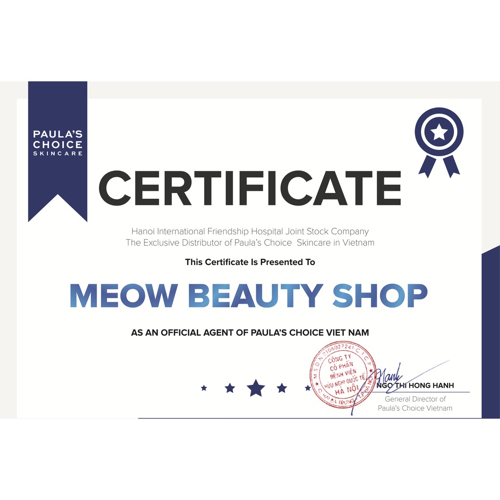 Dung dịch Paula's Choice tẩy tế bào chết Skin Perfecting 2% BHA Liquid Exfoliant - Meow Beauty Shop by Trinh Meow | BigBuy360 - bigbuy360.vn