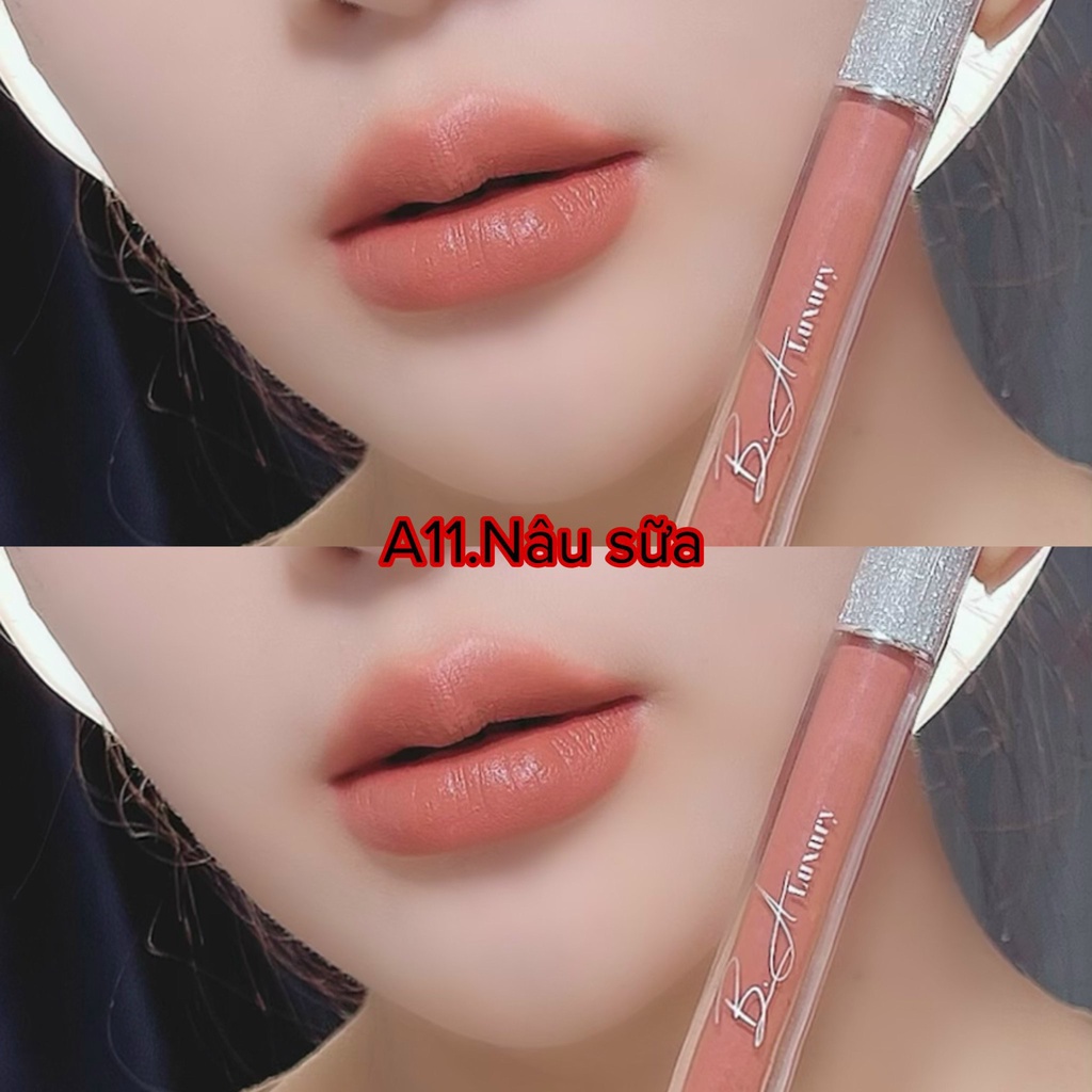 son hữu cơ không chì mềm môi B.A Luxury tone tây sang chảnh