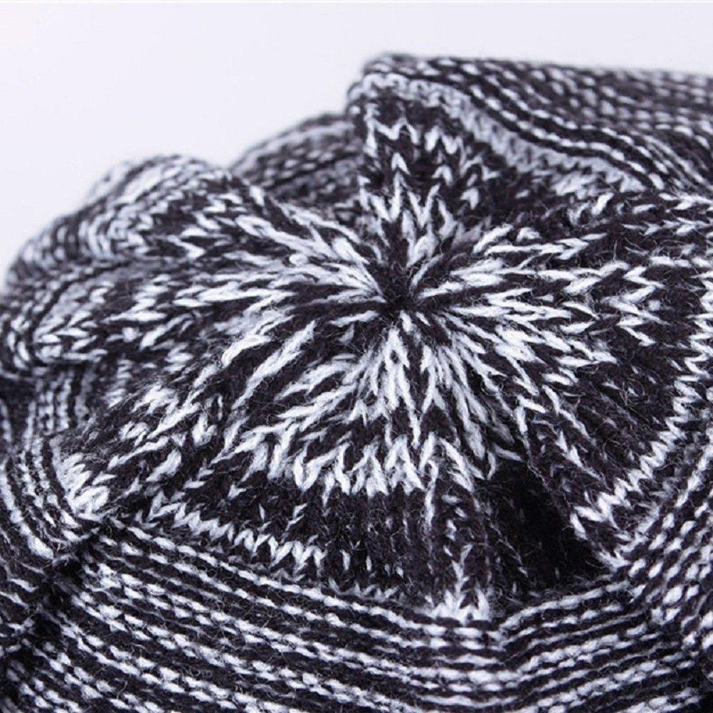 1 Mũ Len Beanie Rộng Rãi Đặc Biệt Dễ Thương Làm Quà Giáng Sinh VANES1