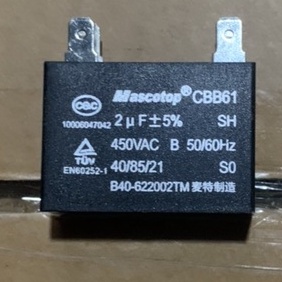 Tụ điện chân cắm mascotop hàng tốt từ 1.5 uf- 6 uf