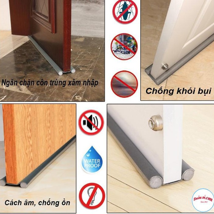 Thanh Nẹp Xốp Chặn Khe Cửa  𝑭𝑹𝑬𝑬𝑺𝑯𝑰𝑷  Ron, Đệm Cửa - Chống Ồn, Chống Thoát Hơi Máy Lạnh, Chống Bụi, Ngăn Côn Trùng,