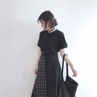 {order bigsize,45-100kg}Sét Áo+Chân váy cách điệu phong cách