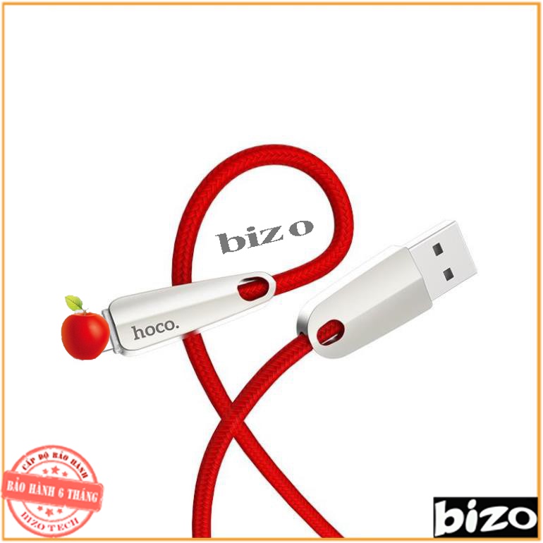 Cáp sạc nhanh tự ngắt, dây sạc samsung, lphone sạc nhanh tự ngắt HOCO U35 dài 1,2m