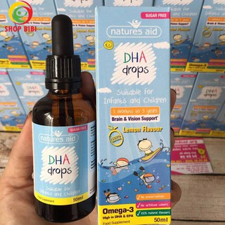DHA Drop cho bé từ 3 tháng tuổi