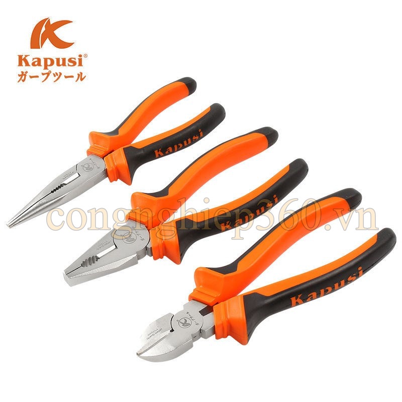 KÌM 3 MÓN CẮT ĐIỆN NHỌN 7 IN KAPUSI CAO CẤP