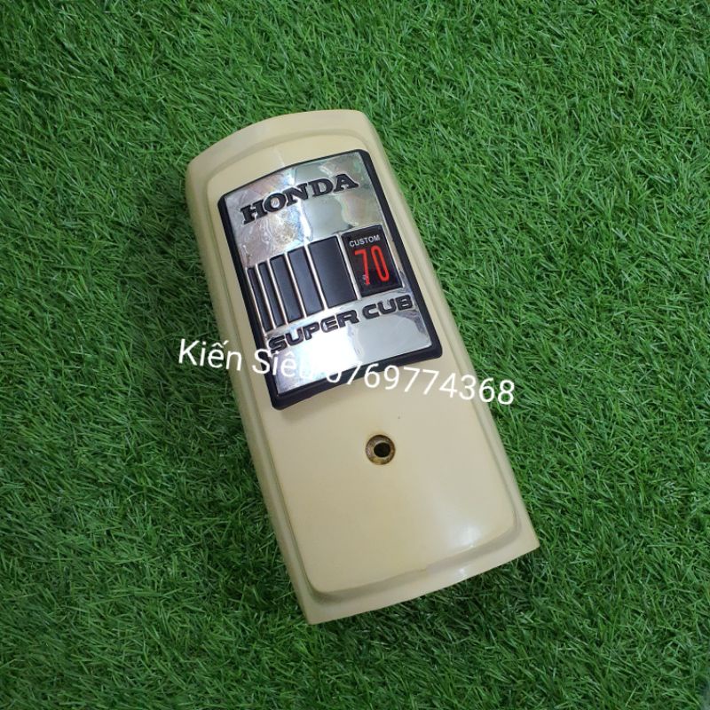 Mặt nạ xe cub 86 màu mỡ gà