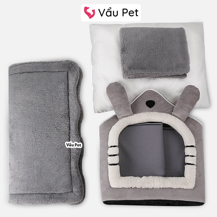 Nhà đệm cho chó mèo êm ái - Nệm cho chó mèo thú cưng Vẩu Pet Shop