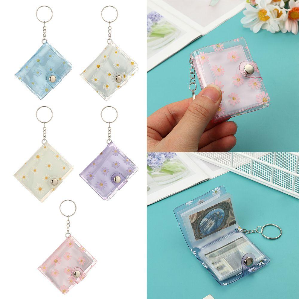 GOGOUP Album Đựng Ảnh 2 inch 20 Ngăn Kèm Móc Khóa Xinh Xắn