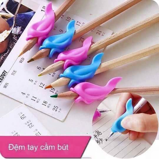 Combo 10 đệm bút cầm tay cao su