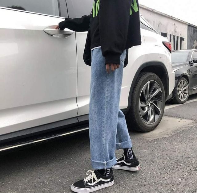 Quần Jean Nam  Ống Rộng Baggy Unisex | BigBuy360 - bigbuy360.vn
