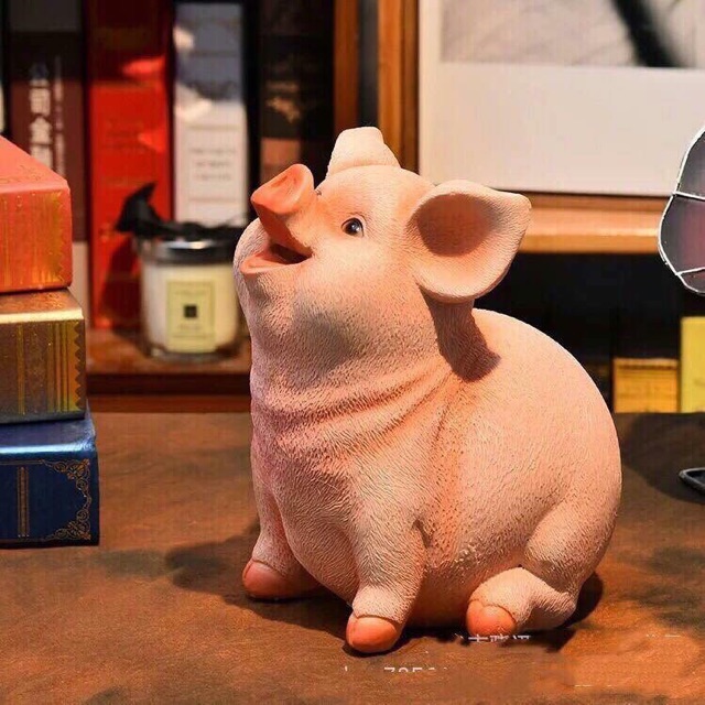 Lợn sứ tiết kiệm 3D