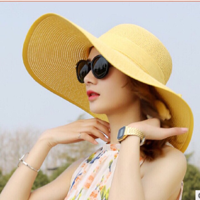 Nón đi biển Thời Trang Hè,mũ đi biển thời trang