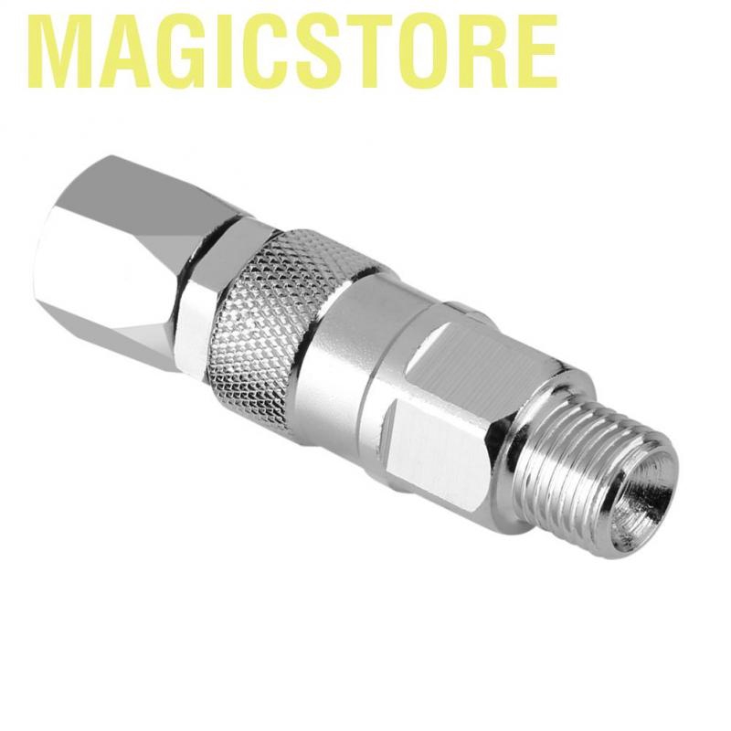 Magicstore 1/4-Inch Stainless Steel Airless High Pressure Spray Gun Hose Swivel Joint For Paint Sprayers