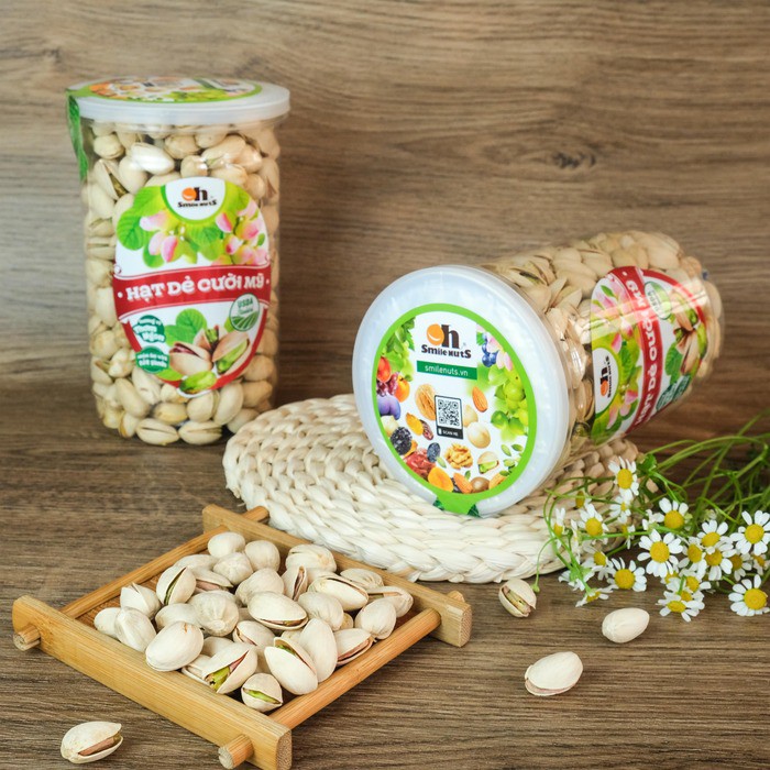 Hạt Dẻ Cười Smile Nuts Hộp 500g - Nhập Khẩu Từ Mỹ