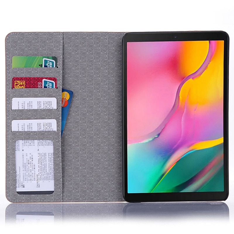Bao da máy tính bảng họa tiết da cá sấu kiểu ví nắp lật cho Samsung Galaxy Tab A 8.0 2019 SM-T290 T295 | BigBuy360 - bigbuy360.vn