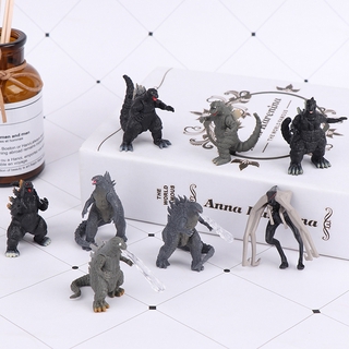Set 8 Mô Hình Đồ Chơi Godzilla Vs Kong 5cm