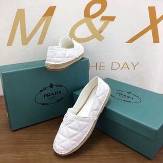 Giày slip on prd trần chỉ đế cói fullbox