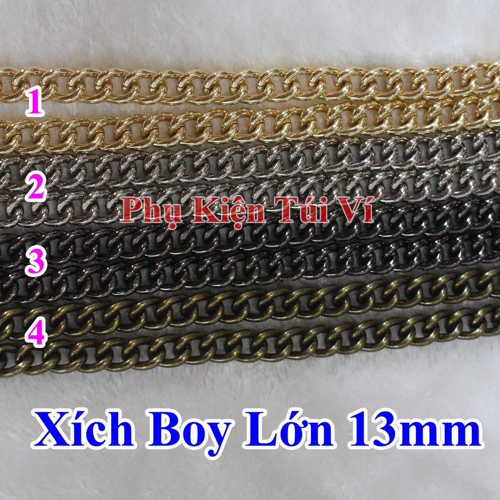 xích boy tốt lớn ngang 13mm