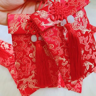 Bao lì xì vải gấm thêu